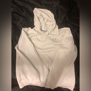 Under armour white sweatshirt